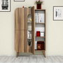 Hanah Home Armario Multiusos Mine - Nogal, Crema